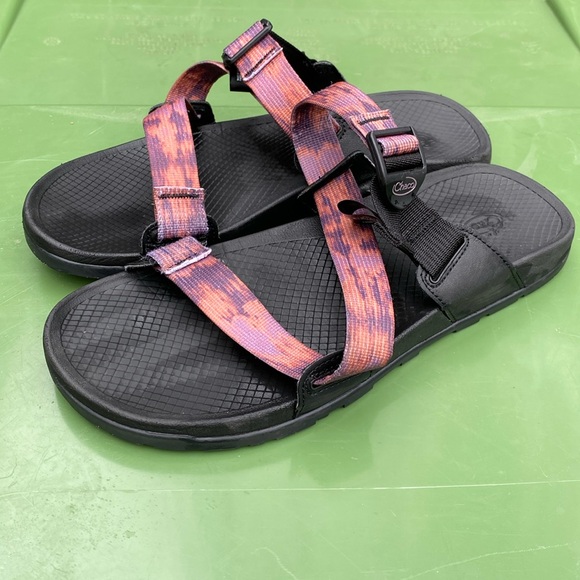 Chaco Other - Chaco Lowdown Slide Sandals Mens Size 10 Strappy Faded Sparrow JCH108437 GUC